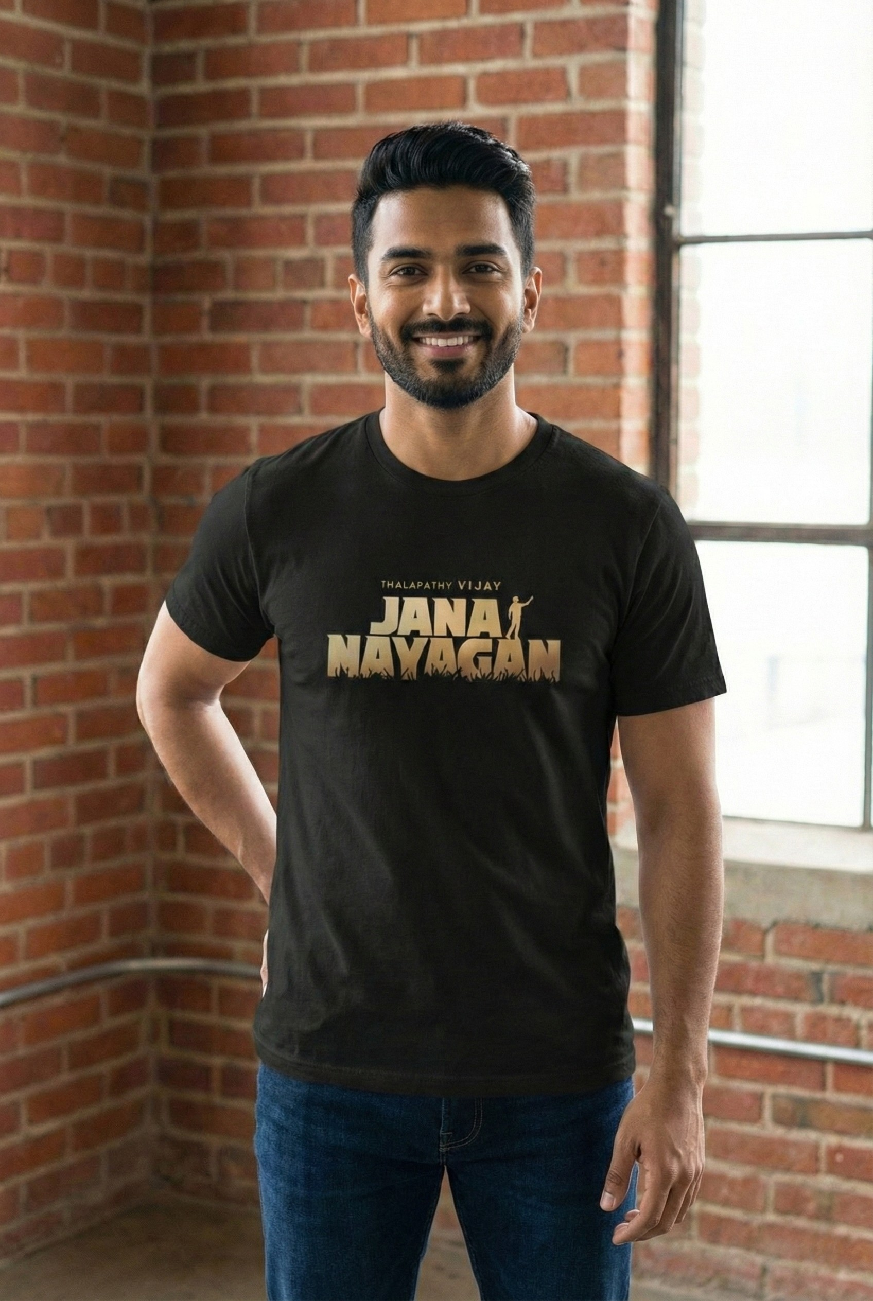 Thalapathy Vijay – Jananayagan Fans T-Shirt - Image 5